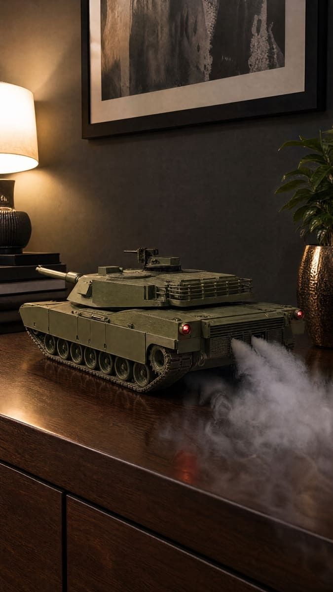 Wholesale 1:32 Alloy Diecast Battle Tank Model Car Toy Pull Back With Light And Sound Collectible Display Gift for Kids Boys