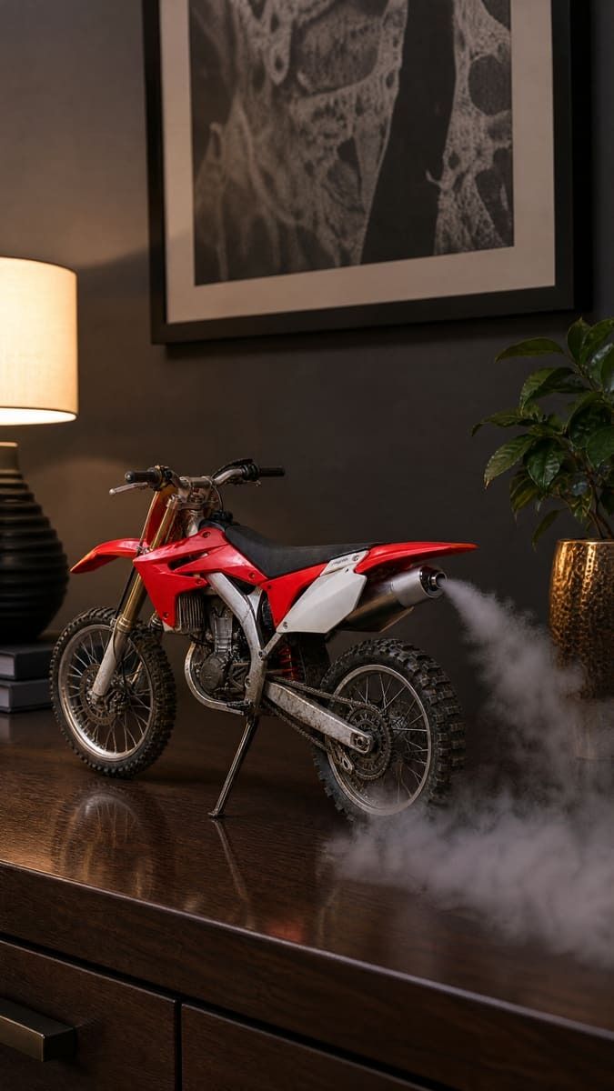 Wholesale 1:32 Alloy Diecast Dirt Bike Model Car Toy Pull Back With Light And Sound Collectible Display Gift for Kids Boys