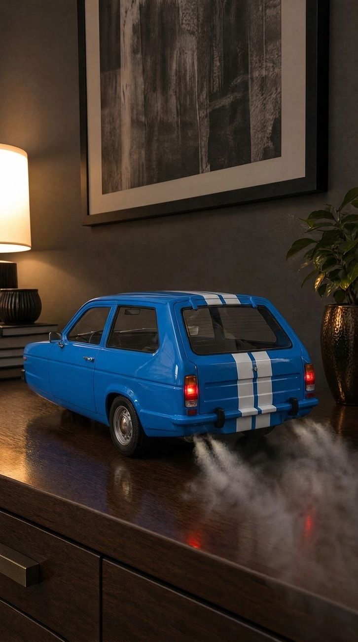 Wholesale 1:32 Alloy Diecast Reliant Robin Model Car Toy Pull Back With Light And Sound Collectible Display Gift for Kids Boys