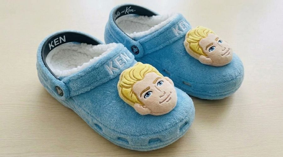 Wholesale Ken Plush Clogs Cartoon Fuzzy Slippers Sherpa-Lined Winter Indoor Outdoor Garden Shoes Unisex