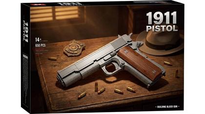 1911 Pistol Building Block Models