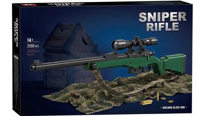 Green Sniper Rifle Building Block Models