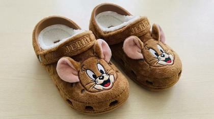 Jerry Plush Character Clogs