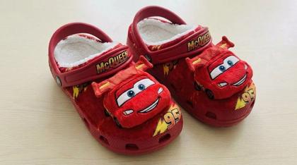 McQueen Plush Character Clogs