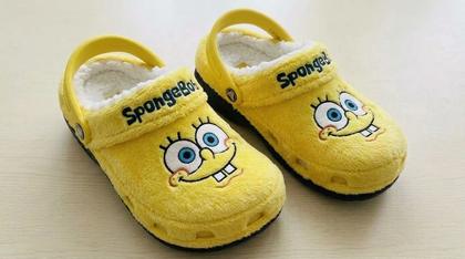 SpongeBob Plush Character Clogs