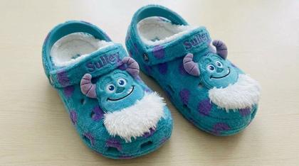 Sulley Plush Character Clogs