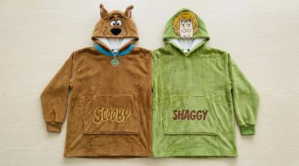 Scooby & Shaggy Couple Plush Hoodies