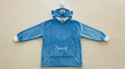 Smurf Character Plush Hoodies